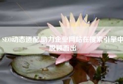 SEO动态适配,助力企业网站在搜索引擎中脱颖而出