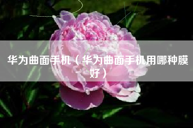华为曲面手机（华为曲面手机用哪种膜好）