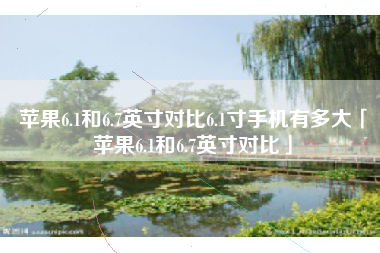 苹果6.1和6.7英寸对比6.1寸手机有多大「苹果6.1和6.7英寸对比」