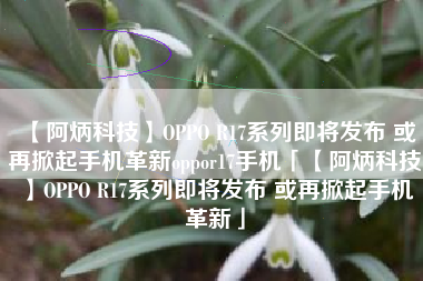 【阿炳科技】OPPO R17系列即将发布 或再掀起手机革新oppor17手机「【阿炳科技】OPPO R17系列即将发布 或再掀起手机革新」